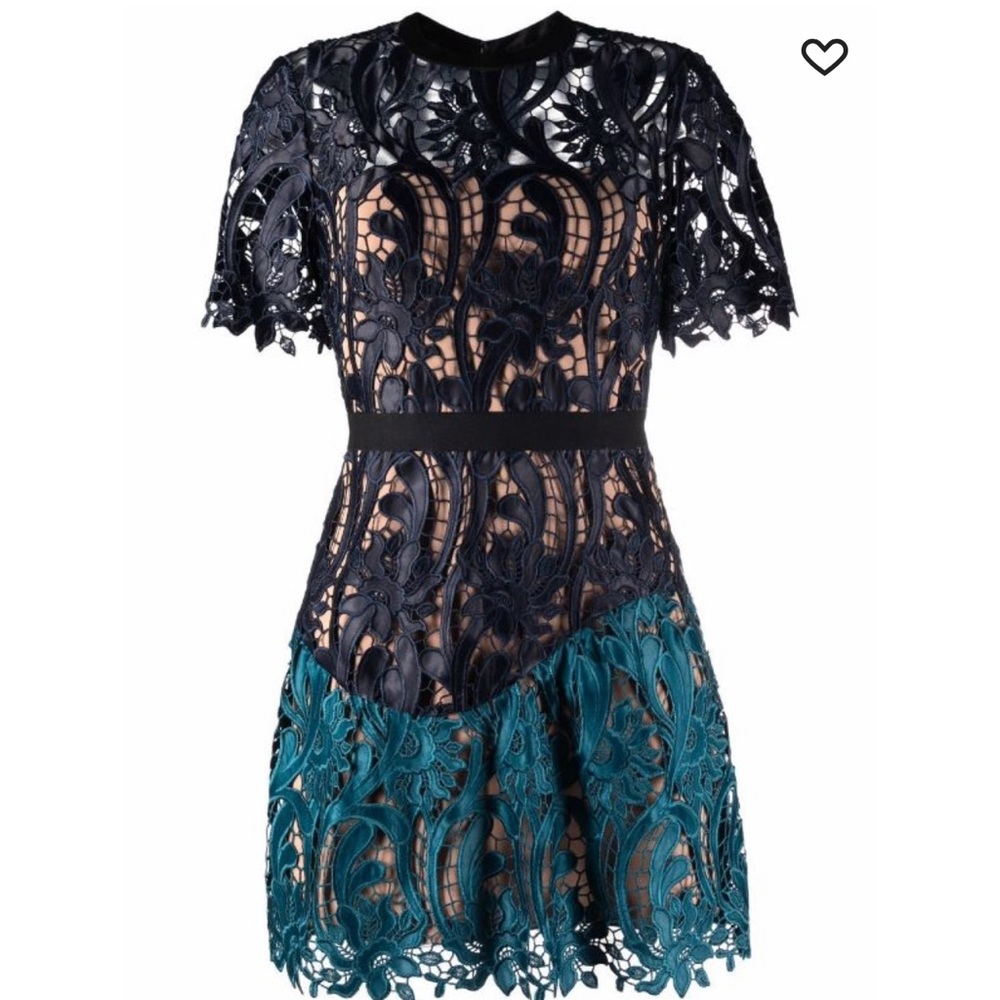 Brand new with tags Self Portrait Prairie lace dress! Never worn, size 0.